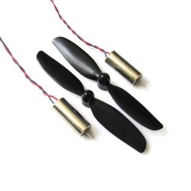 Hobbypower 8520 Coreless Brushed Motor Set 53000rpm 8.5x20mm + 75mm CW CCW Propeller