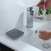Acrylic Bathroom Soap Dish with Fast-Drying Diatomite Board - Instant