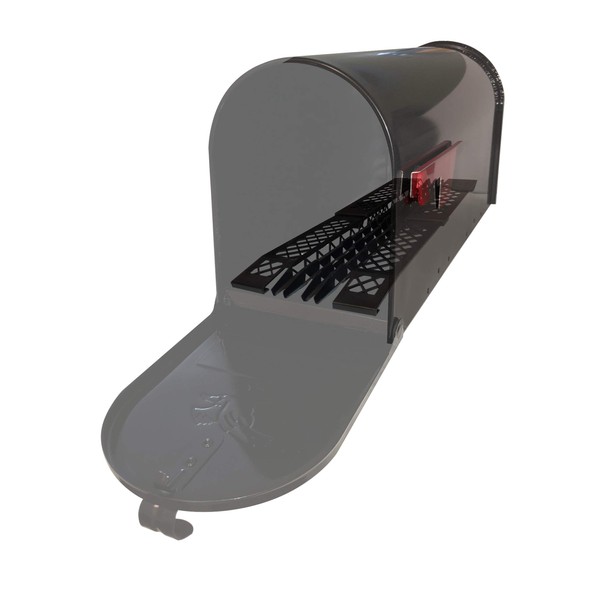 Dry Mailbox Plastic Mailbox Insert Mesh - Elevated Mailbox Tray to Keep Mails High - Expandable Heavy Duty Mailbox Accessories - Mailbox not Included