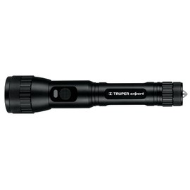 Truper Expert LIXR-2AA, Linterna recargable, led cree, 180 lm con 2 pilas AA