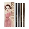 Beauty People 뷰티피플 철벽녀 스퀘어 엣지 아이 라이너 2개 (2종 중 택) [블랙 2개] Beauty People Iron Wall Girl Square Edge Eye Liner 2pcs (Choose from 2 Types) [2 Black]