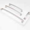 COTYKILEY 10 Pack 5 Inch(128mm) Brushed Satin Nickel Cabinet Handles