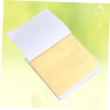 KONTONTY 50pcs 8x8.5cm Foil Leaf Sheets Imitation Leaf Art Foil