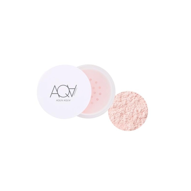 Aqua Organic Face Powder UV Tone Up Pink