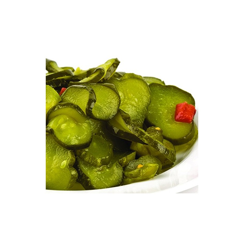 Jake & Amos Million Dollar Pickles, 16 Oz. Jar (Pack