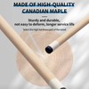 Kmise Pool Cue Stick Set of 4 - Canadian Maple