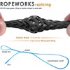 emma kites 100% UHMWPE Braided Cord 100Ft High Strength Low