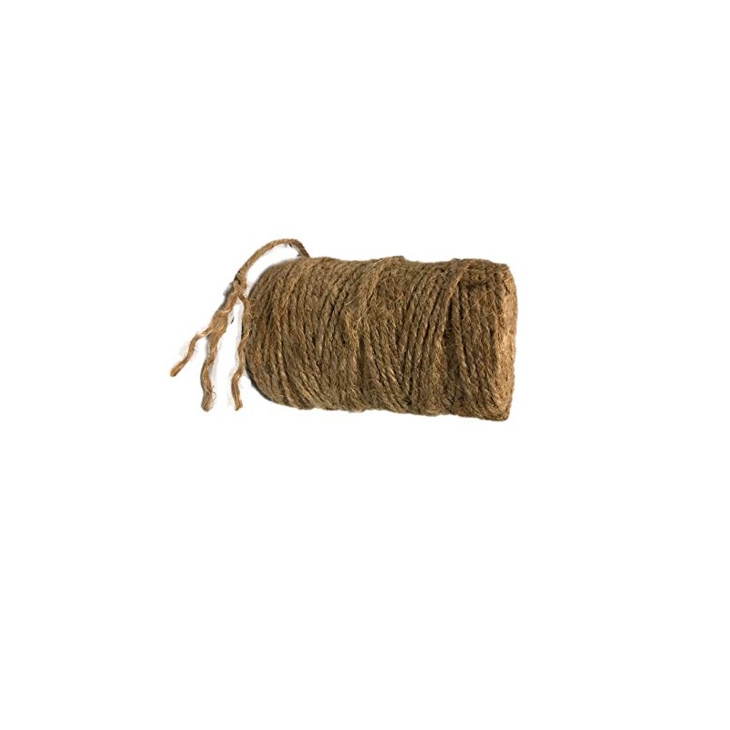 Jute Twine 3 Strands, About 3 mm 150 feet Long.