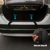 Rear Bumper Guards for Cars, Car Bumper Protector with Long