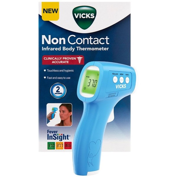 Vicks Non Contact Infrared Body Thermometer Gun