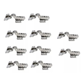 Handyhome Bisagra Cierre Suave Bidimensional Curva 35mm 10 Pzas Handyh