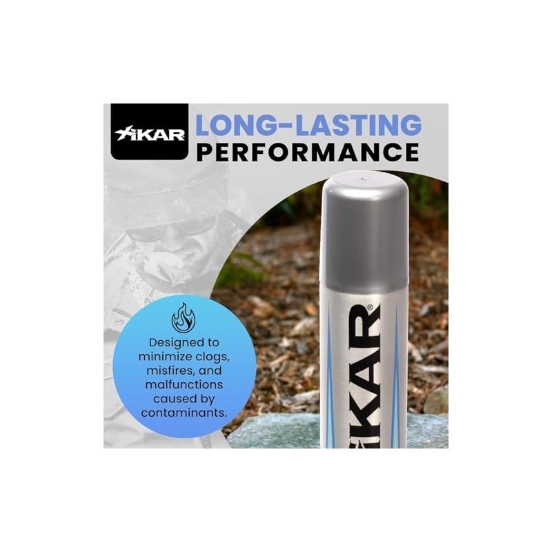 Xikar PUROFINE Premium Butane Fuel Refill with 0 Impurities 1.9oz