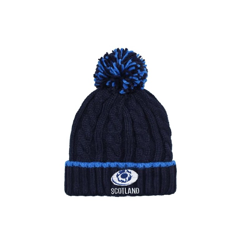 TeddyT's Scotland Rugby Ball & Scottish Thistle Navy Blue Marl