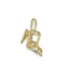 FindingKing 14K Gold SMALL HIGH HEEL SHOE