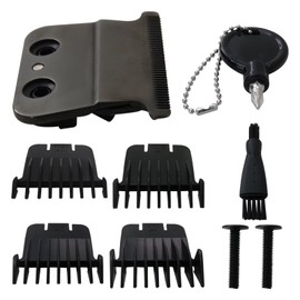 2025 New Hair Trimmer Replacement Blades w/pcs Limit Combs Set for BaBylissPRO FX787 and FX726 Trimmers FX787G, FX787BN, FX787RG, FX787S, FX787GDB, FX787GBP(Black), by Gxcdizx