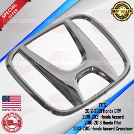 Honda CRV 2012-2021 Accord 2018-21 Pilot 16-18 Crosstour 13-15 Front Emblem Logo