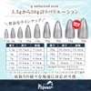 Poisson Tube Bullet Sinker Fishing Weights Worms Texas Rig (10g