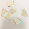 AB Color Sew On Acrylic Crystal Rhinestones Flat Back Mirrors