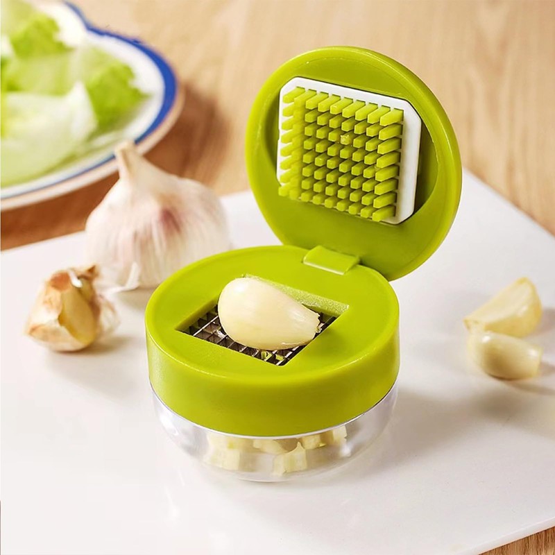 Garlic Dicer, One Size, Green