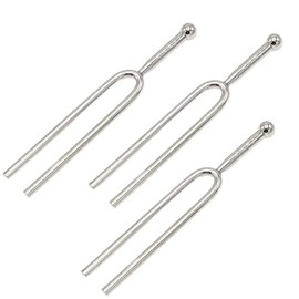Cheerock 440 Hz Tuning Fork, Standard Tone A Tuning Fork Set, 3pcs Tuning Forks Tuner Device for Guitar Violin Tuning Tone, Music Tuning Accessories