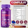 Suplemento para Hombres 500mg | Energía & Fuerza | 90