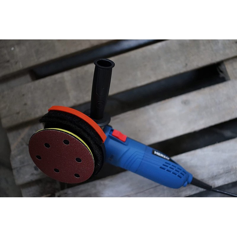 HERZO Universal Surface Grinding Dust Shroud for Angle Grinders 115/125mm