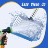 Large Chicken Poop Scooper, Heavy Duty Chicken Coop Scoop for
