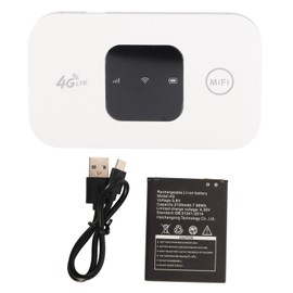 4G LTE Mobile WiFi Hotspot with SIM Card Slot Up To 10 Users Portable Wifi Hotspot for Africa Middle Eastern for Travel