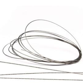 SUBRILLI 0.6mm Superfine Diamond Wire Cutting Saw Blade for Jade Metal Marble Granite (3 Meters/Lot)