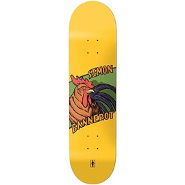 Girl Rooster Skateboard Deck - Bannerot - 8.25"