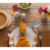 DII 14x108 Jute/Burlap Table Runner, Border Artichoke Green - Perfect