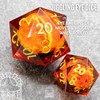 Sage's Portal Liquid Core Eyes Dice 33mm D20 Die with