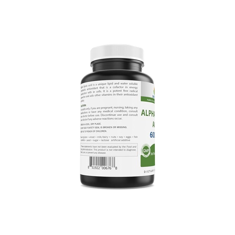 Brieofood Ácido alfa lipoico 600 mg por ración - 240