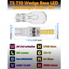 Xyanmc T5 T10 Wedge Base LED Landscape Bulbs 12V Low