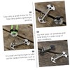 KOMBIUDA 3sets Camping Tent Stakes Fish Bone Nail Ground Nails