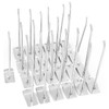 Rankomu 25 Pcs 6 Inch Heavy Duty Pegboard Hooks, 15cm
