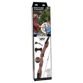 October Mountain Products Package B Passage 54 in. Recurve Bow Package (RH - 20 lbs.)