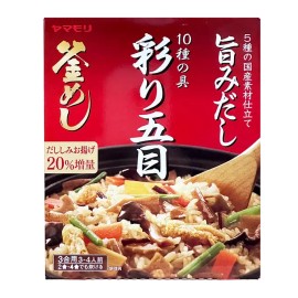 Yamamori 10-Ingredient Gomoku Kamameshi Moto Rice Seasoning ヤマモリ 10種の具 彩り五目釜めしの素