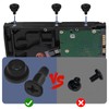 Raheem 12PCS 3.5-Inch HDD SSD Shock Absorbing Screws with Rubber