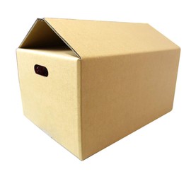 WEIMALL Cardboard with Handle Hole, 100 Sizes, Set of 10, 17.5 x 12.8 x 9.1 inches (444 x 324 x 230 mm), Made in Japan, Brown, Moving