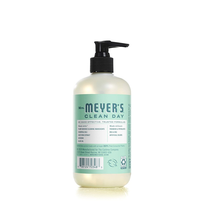MRS. MEYER'S CLEAN DAY Liquid Hand Soap Mint, 12.5 oz