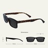 OPULIZE Brown Tortoiseshell Reading Sunglasses UV400 Designer Style Mens Womens