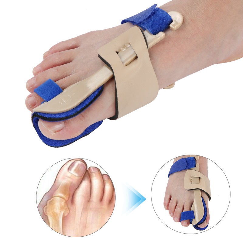 1Pair Woman Female Toe Separators Hallux Valgus Bunion Corrector Right