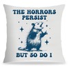 FITIE Funny Possum Meme Pillow Covers 18x18, The Horrors Persist