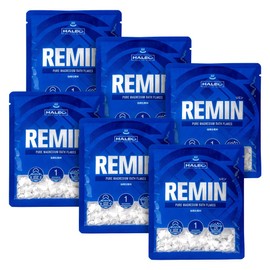 HALEO Domestic Magnesium Flakes 100% REMIN Bath Salt, No Additives, 1.1 oz (30 g) x 6 Packs, Individual Packaging, High Magnesium Content, Bath Cosmetics