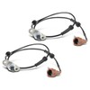 2x ABS Sensor Wheel Speed Sensor Rear Left Right for