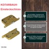 KOTARBAU® Mortise Lock 72/45 WC mm for Interior Doors Universal