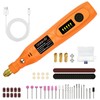 GOXAWEE Mini Cordless Rotary Tool Kit with 105pcs Accessories, USB