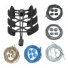 Agujetas Elásticas. Cordones Niños Y Adultos 5 Pares