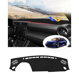 CARTIST Dash Cover Compatible with Toyota GR86 / BRZ 2022 2023 2024 2025 2026 Dashboard Mat Carpet with Non-Slip Silicone Grain Anti-Glare (Suede Material)